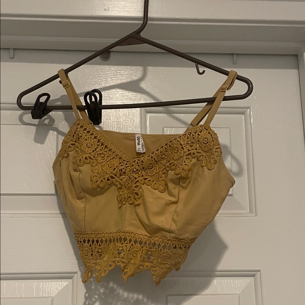 H&M Mustard Yellow Top